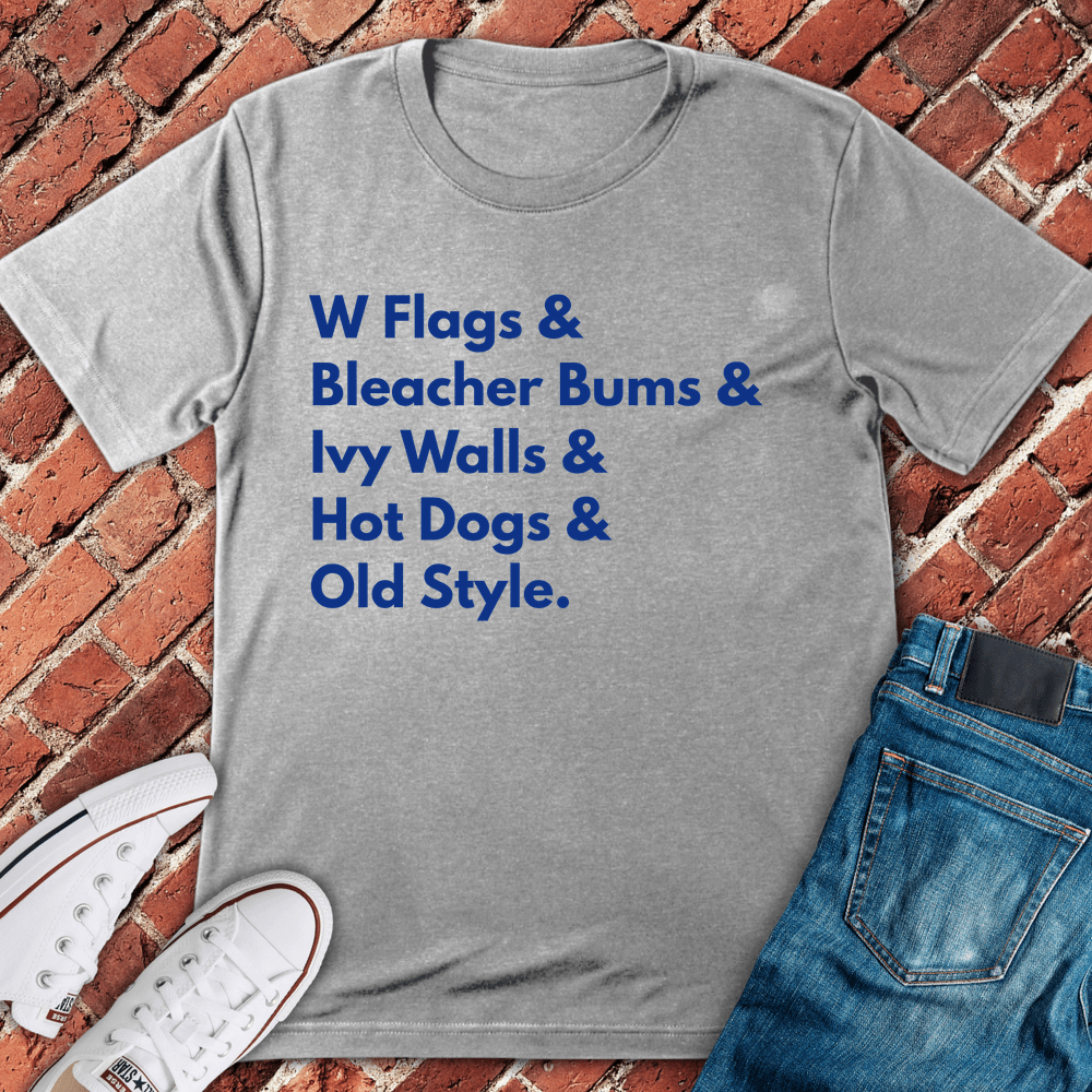 Wrigley Stuff T-Shirt - Sport Grey