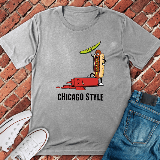 Chicago Dog Wins T-Shirt - Sport Grey