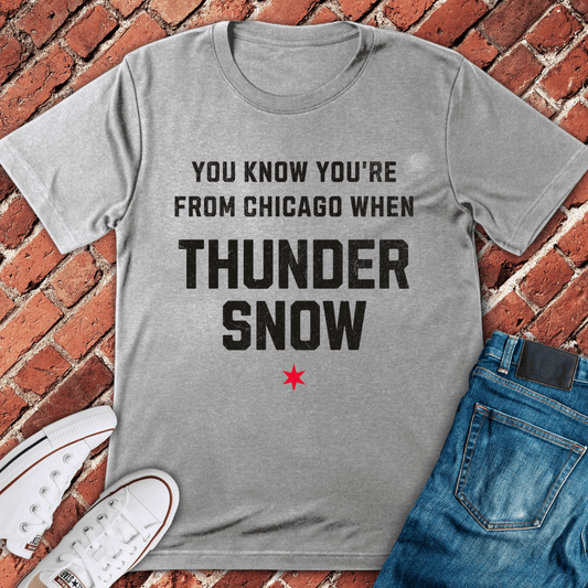 Thundersnow Alert T-Shirt - Sport Grey