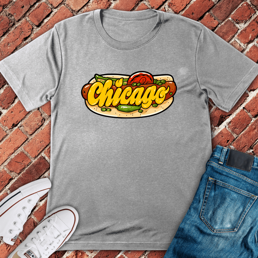 Chicago Dog Dreams T-Shirt - Sport Grey