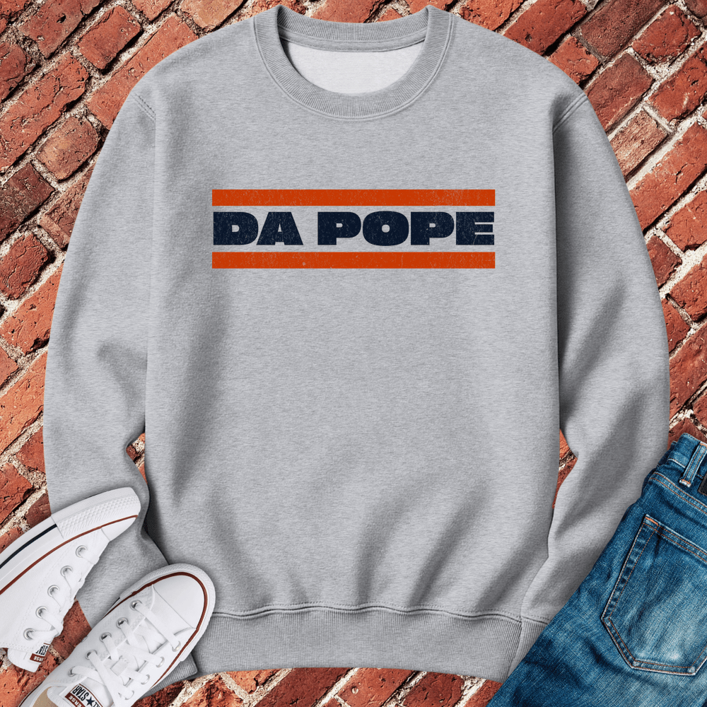 Da Pope Crewneck - Sport Grey