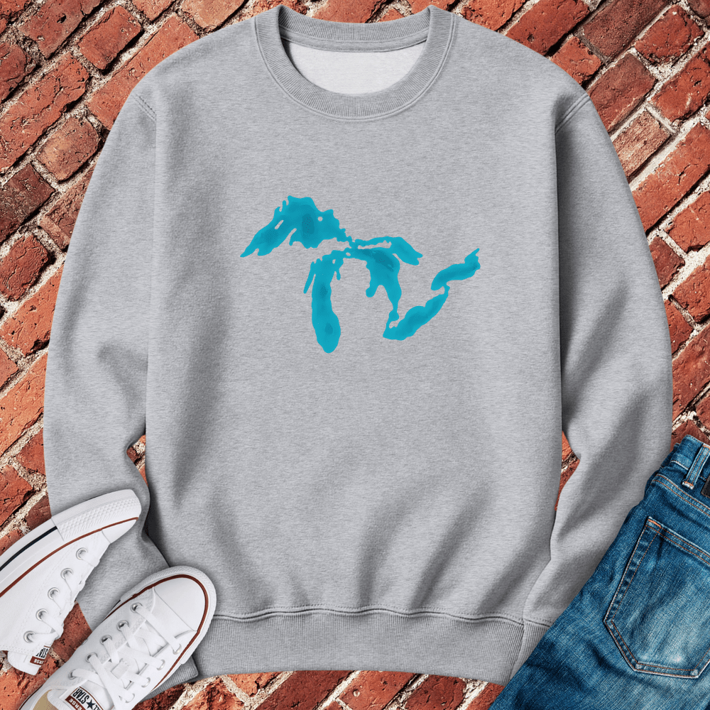 Great Lakes Crewneck - Sport Grey