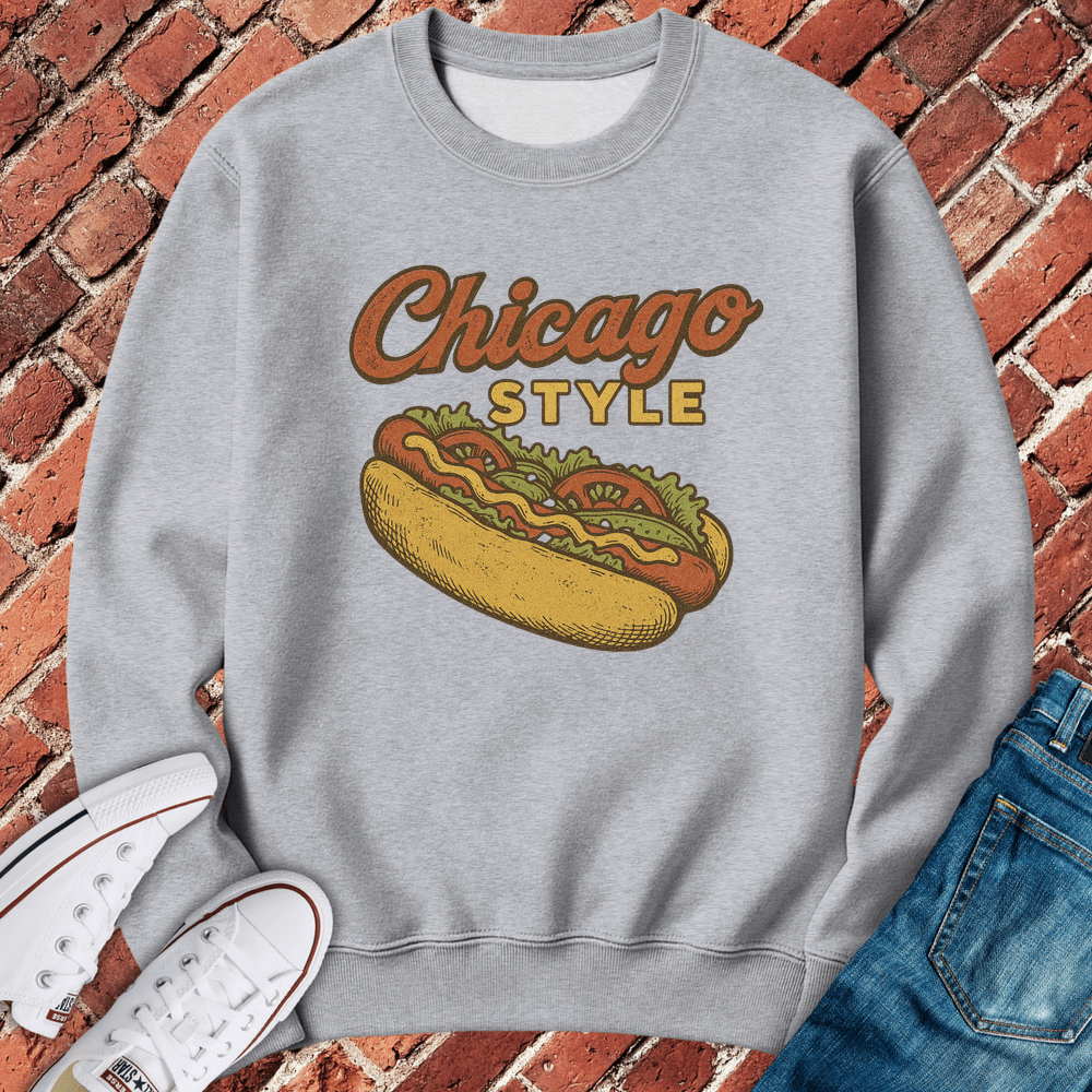 Chicago Style Crewneck - Sport Grey