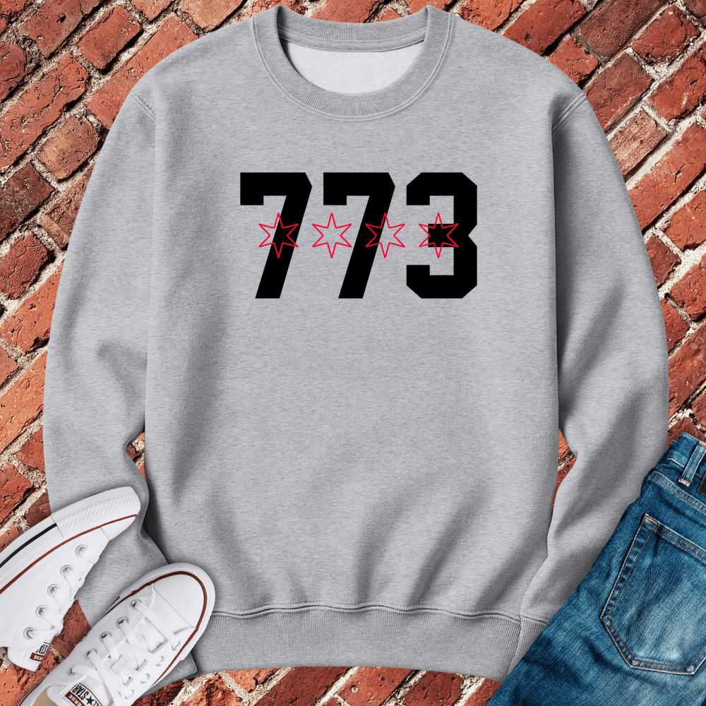773 Stars Crewneck - Sport Grey