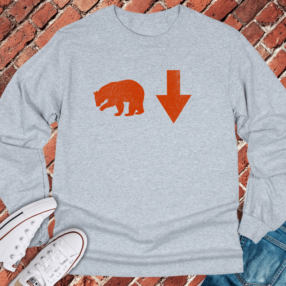 Bear Down Long Sleeve - Sport Grey