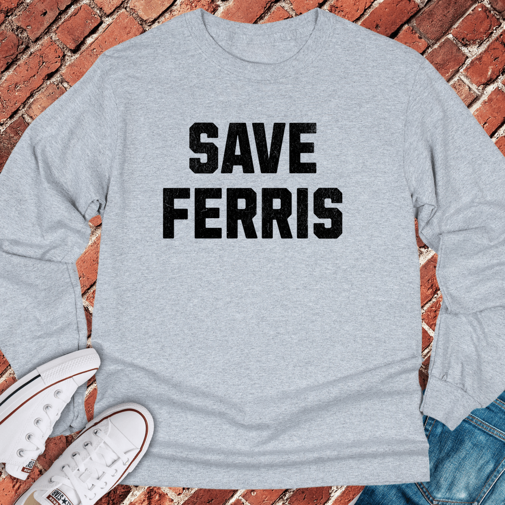 Save Ferris Long Sleeve - Sport Grey