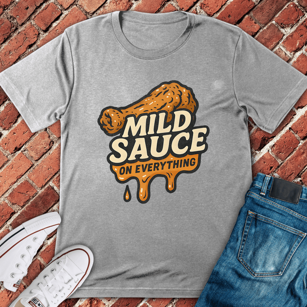 Mild Sauce Drip T-Shirt - Sport Grey