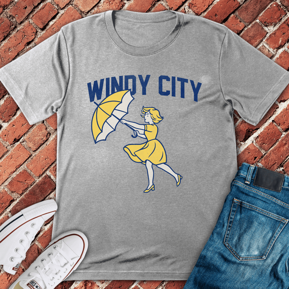 Morton Windy City T-Shirt - Sport Grey
