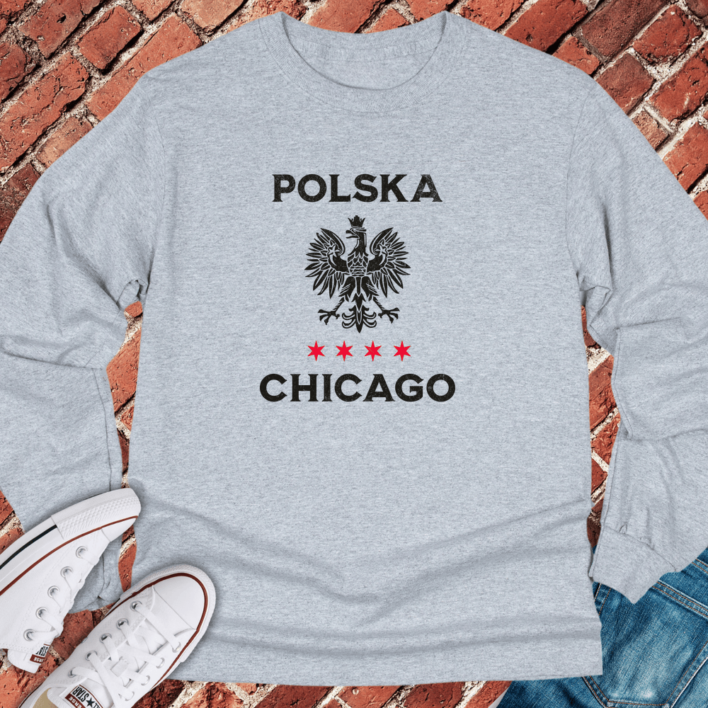 Polska Chi Long Sleeve - Sport Grey