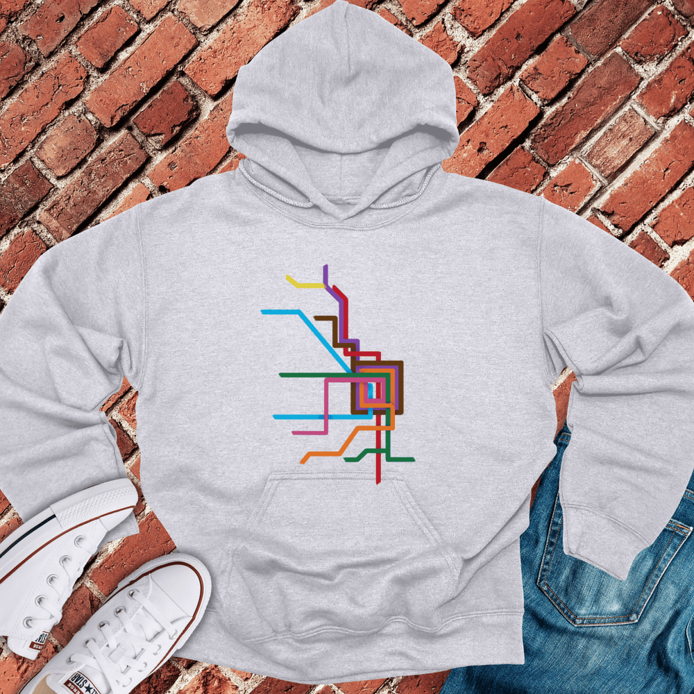 CTA Brushstrokes Hoodie - Sport Grey