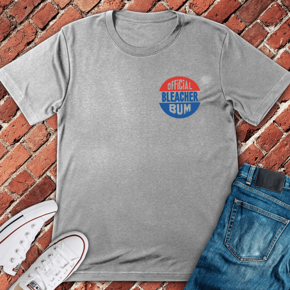 Official Bleacher Bum T-Shirt - Sport Grey