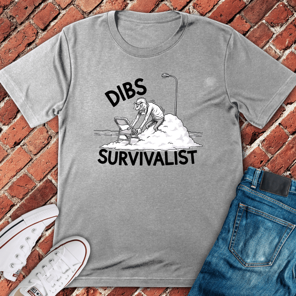 Dibs Survivalist T-Shirt - Sport Grey
