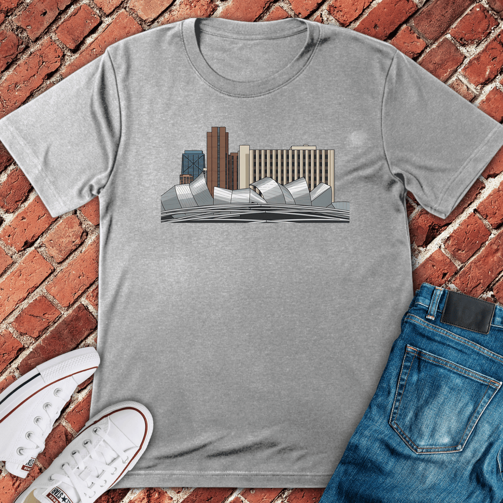 Jay Pritzker Pavilion T-Shirt - Sport Grey