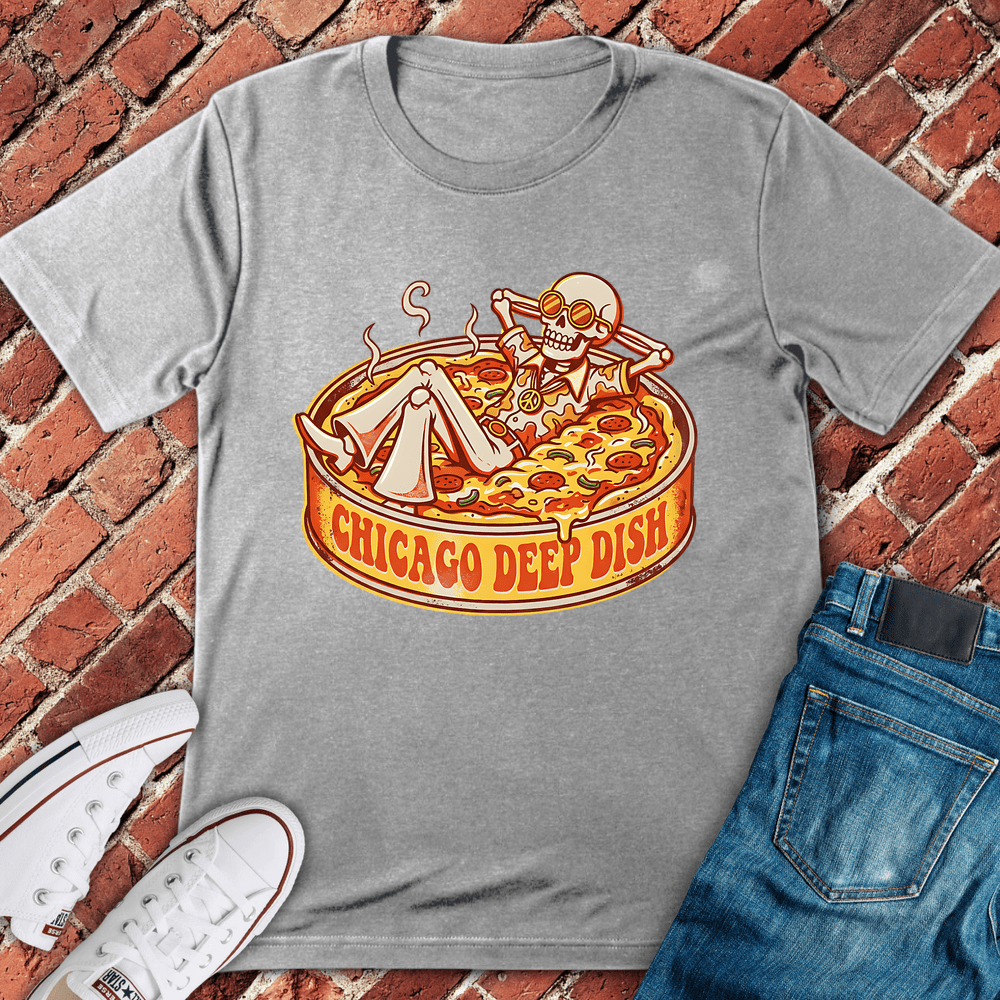 Deep Dish Dreams T-Shirt - Sport Grey