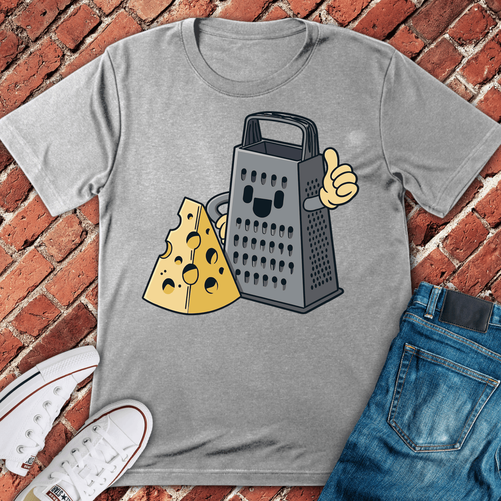 Grate Cheese Pal T-Shirt - Sport Grey