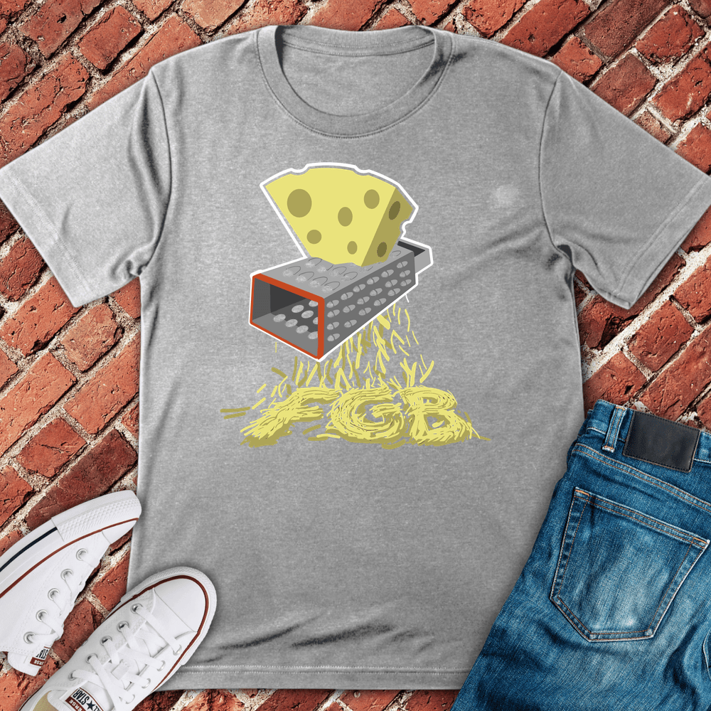 Cheese Grater T-Shirt - Sport Grey