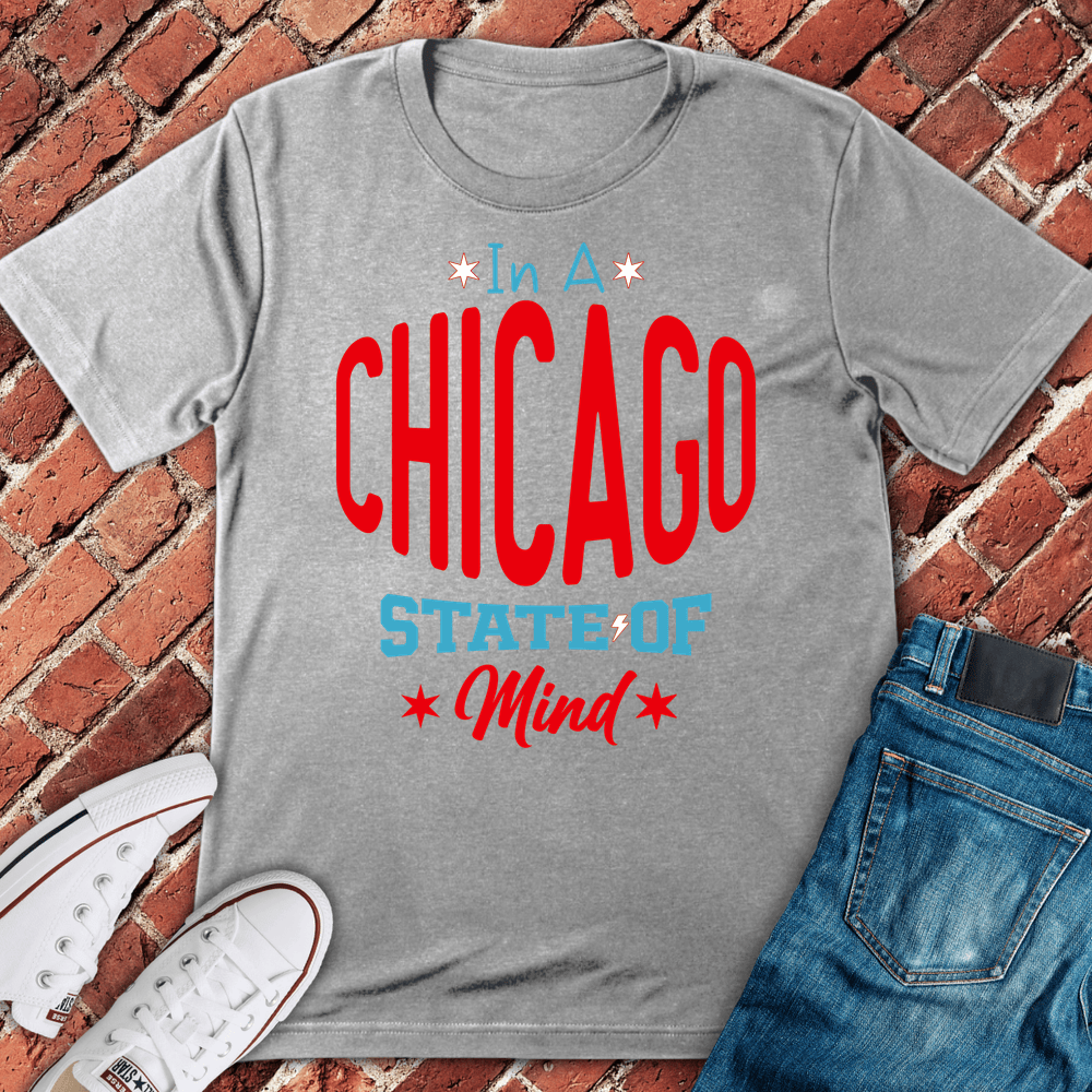 Chicago Mindset T-Shirt - Sport Grey