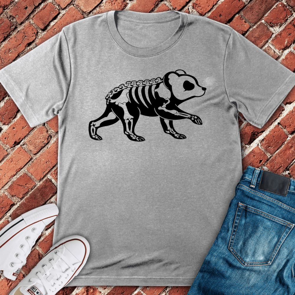 Chain Gang Bear T-Shirt - Sport Grey