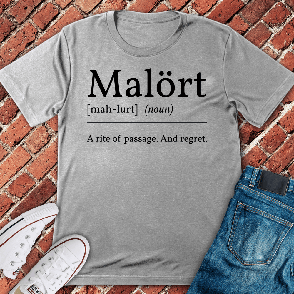 Malort Regret T-Shirt - Sport Grey