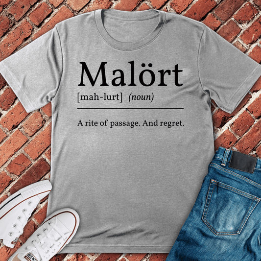 Malort Regret T-Shirt - Sport Grey