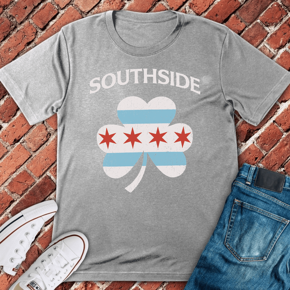 Southside Clover T-Shirt - Sport Grey