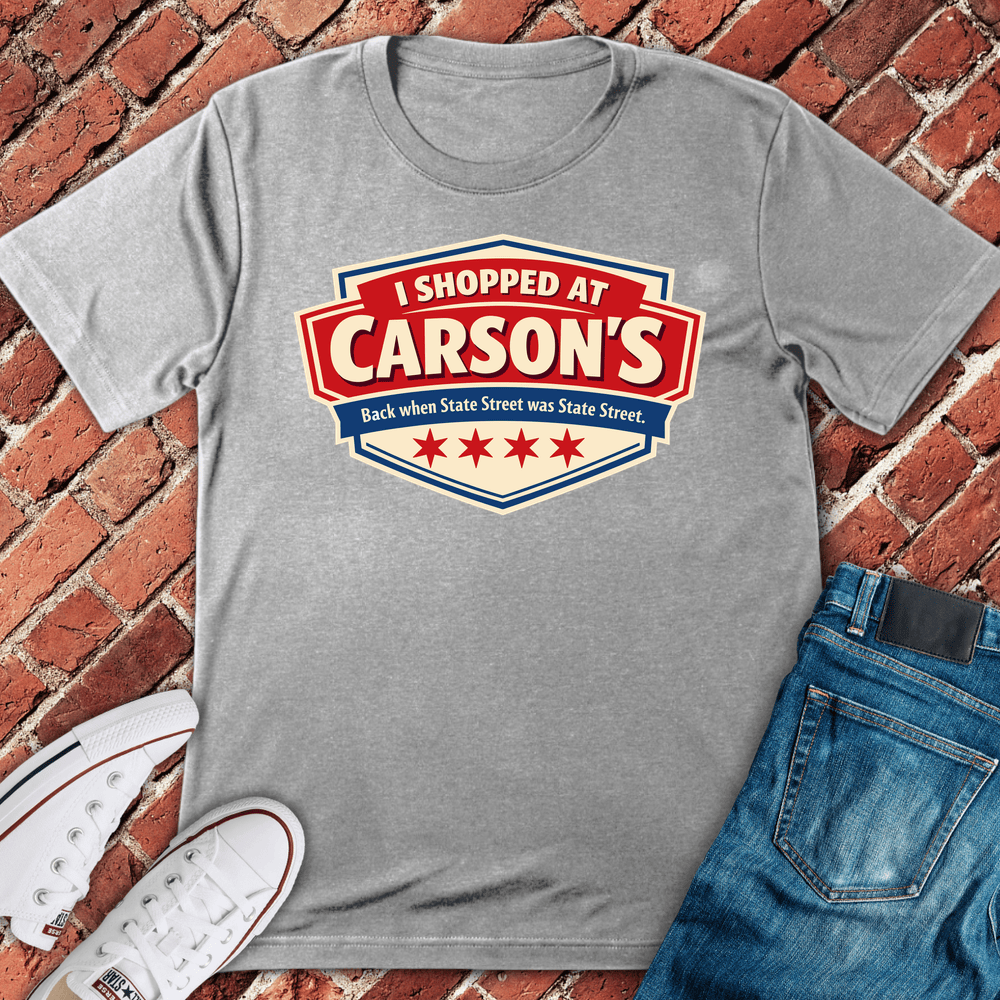Carsons State St T-Shirt - Sport Grey