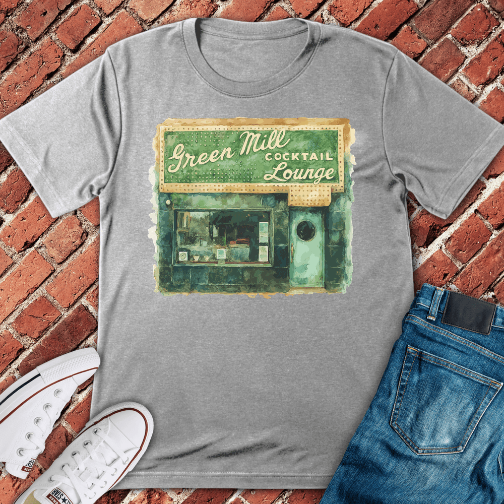 Green Mill Lounge T-Shirt - Sport Grey