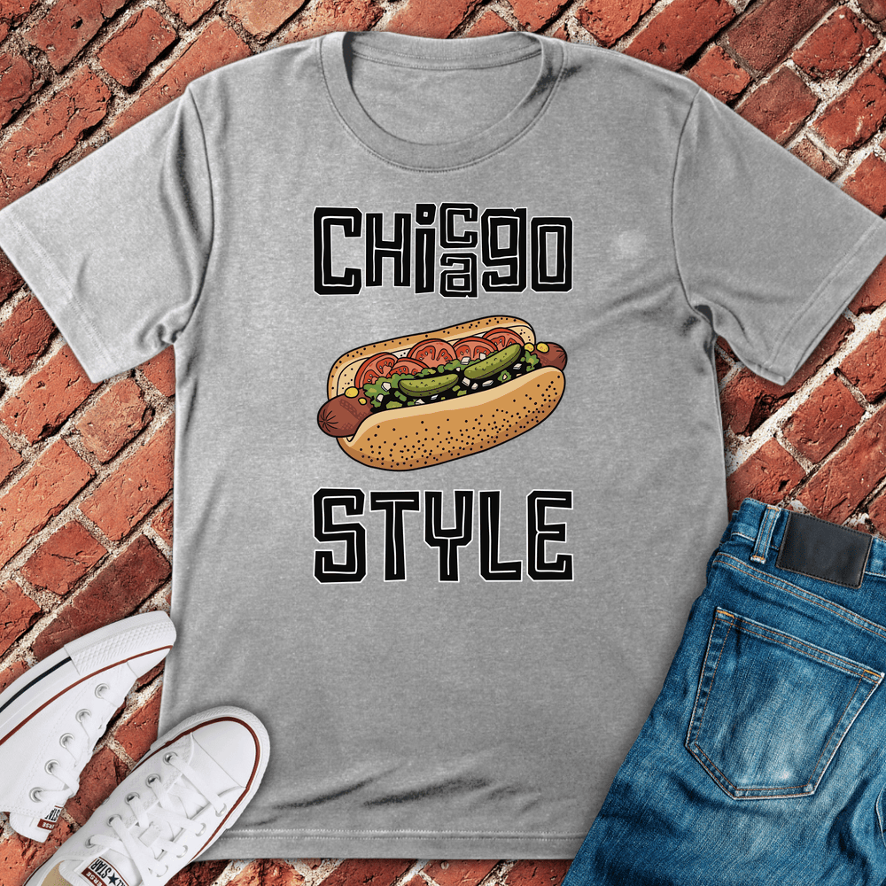 Chi Style Dog T-Shirt - Sport Grey