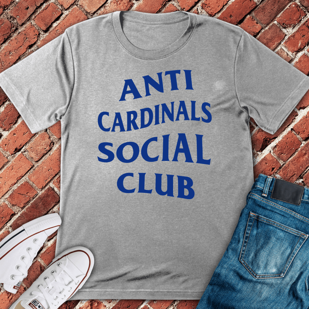 Cardinals Social Club T-Shirt - Sport Grey