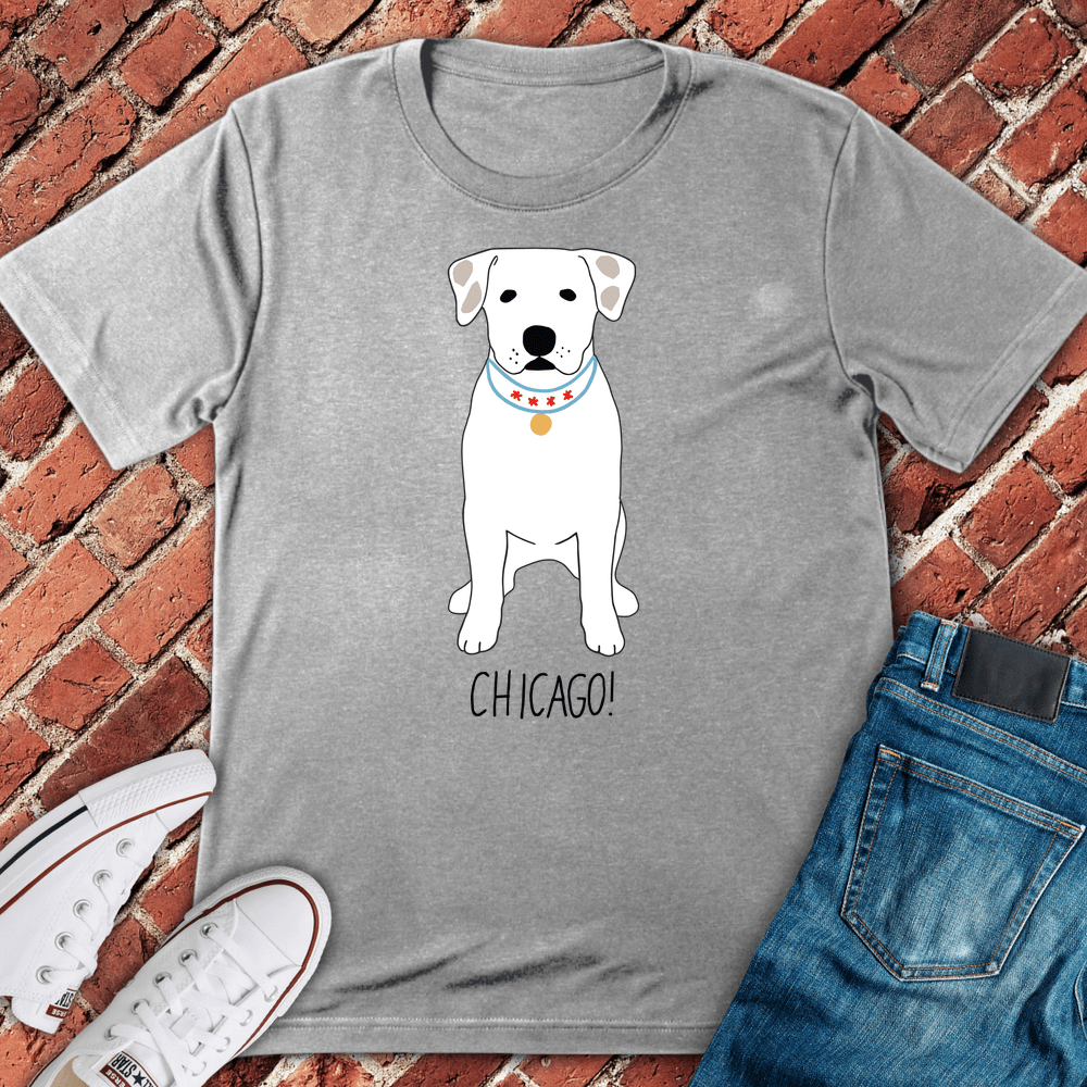 Chi Pup Pride T-Shirt - Sport Grey
