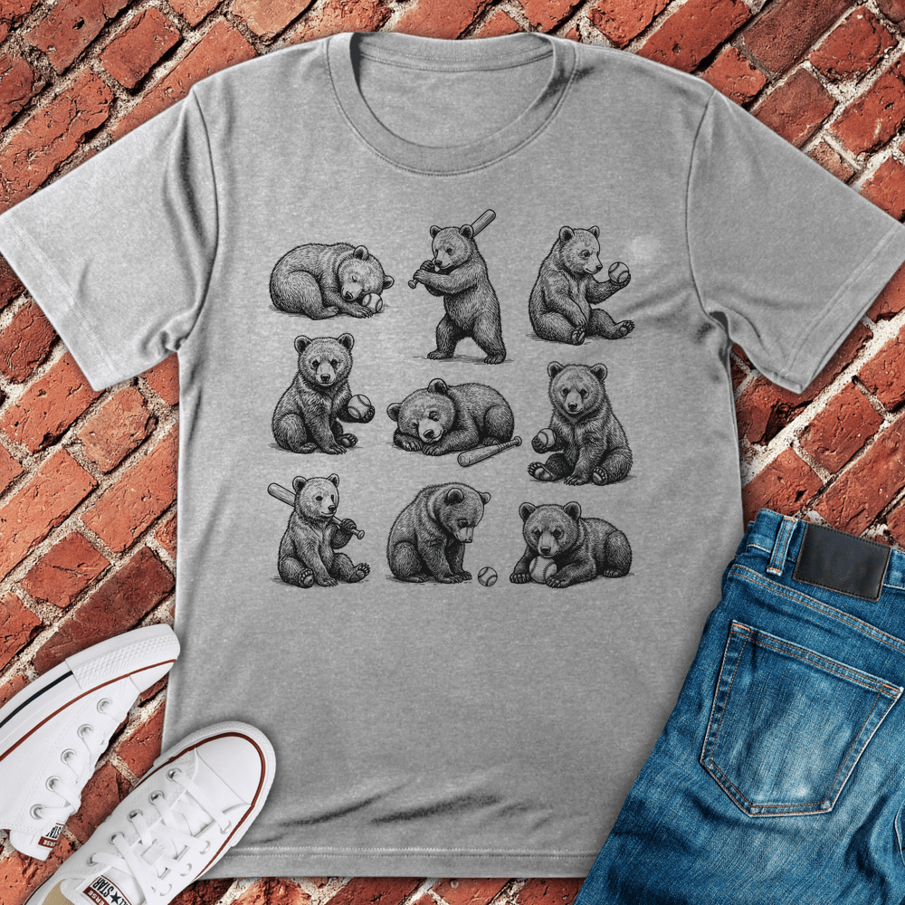 Rookie Cub Crew T-Shirt - Sport Grey