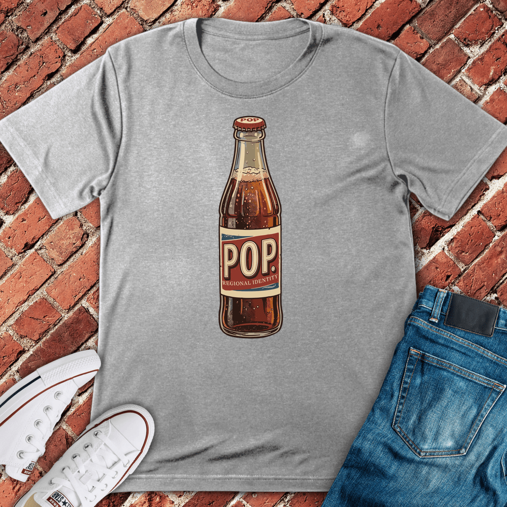 Midwest Pop Pride T-Shirt - Sport Grey