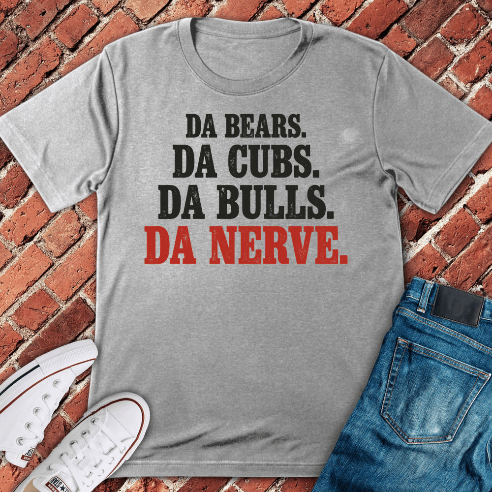 Da Nerve Chicago T-Shirt - Sport Grey