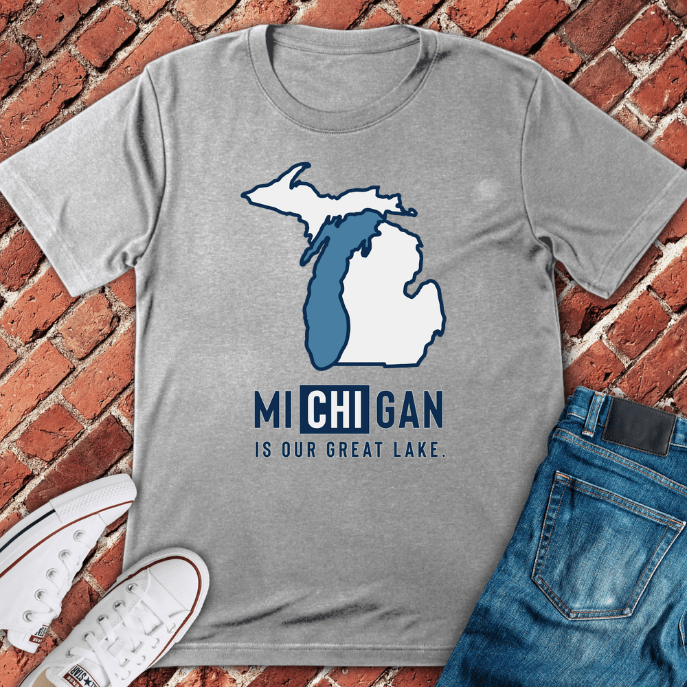 Great Lake State T-Shirt - Sport Grey
