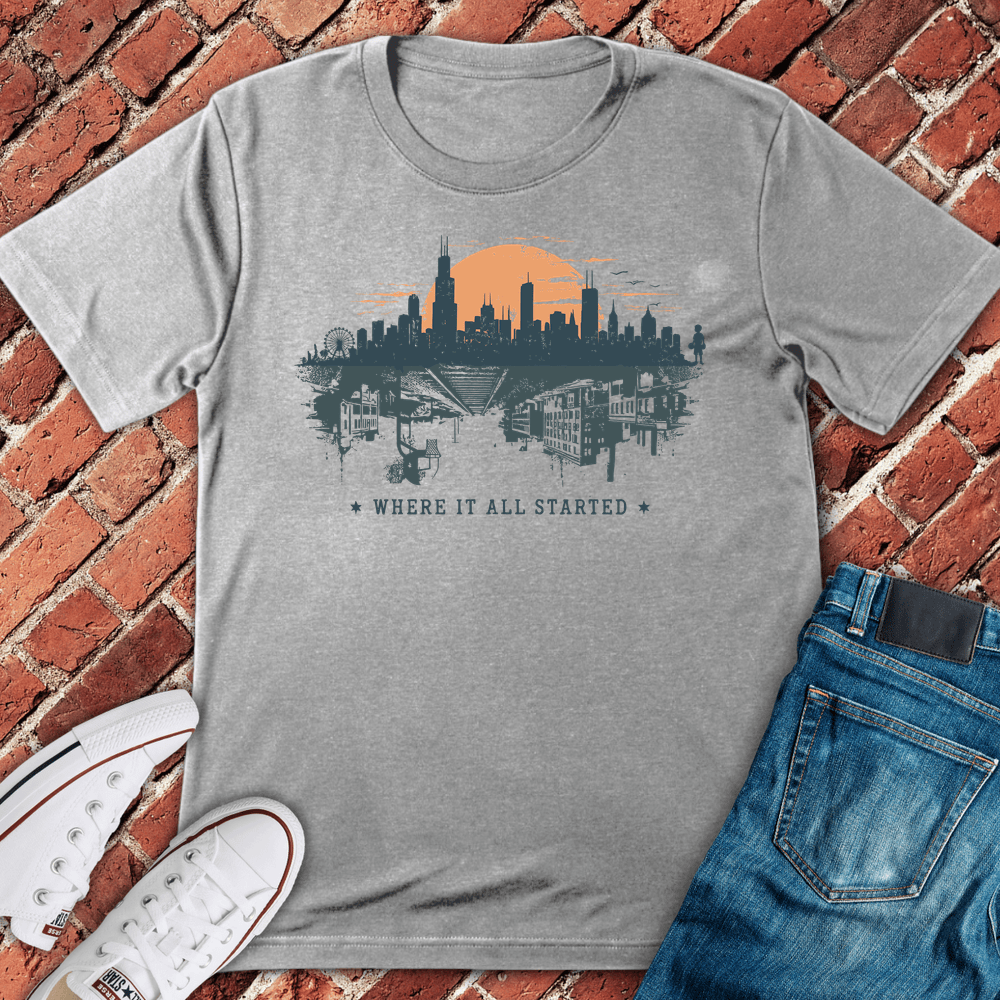 Where It Began T-Shirt - Sport Grey