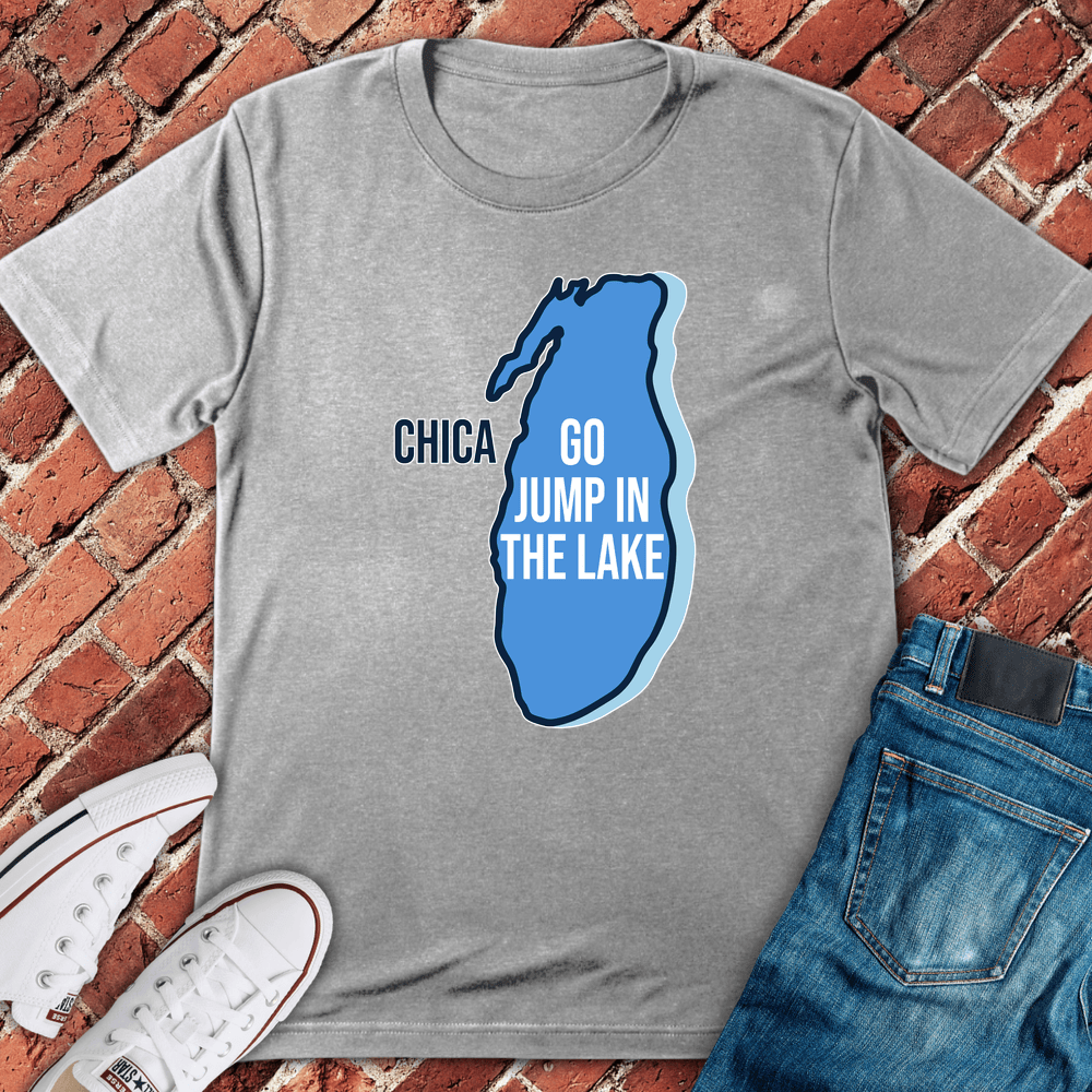 Jump In The Lake T-Shirt - Sport Grey