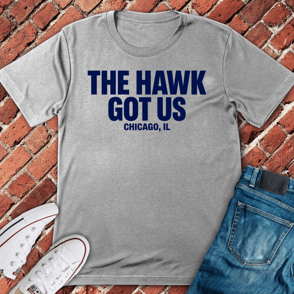 Hawk Got Us T-Shirt - Sport Grey