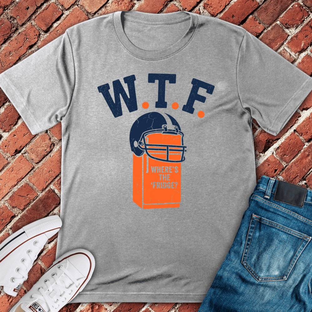 Wtf Fridge Hunt T-Shirt - Sport Grey