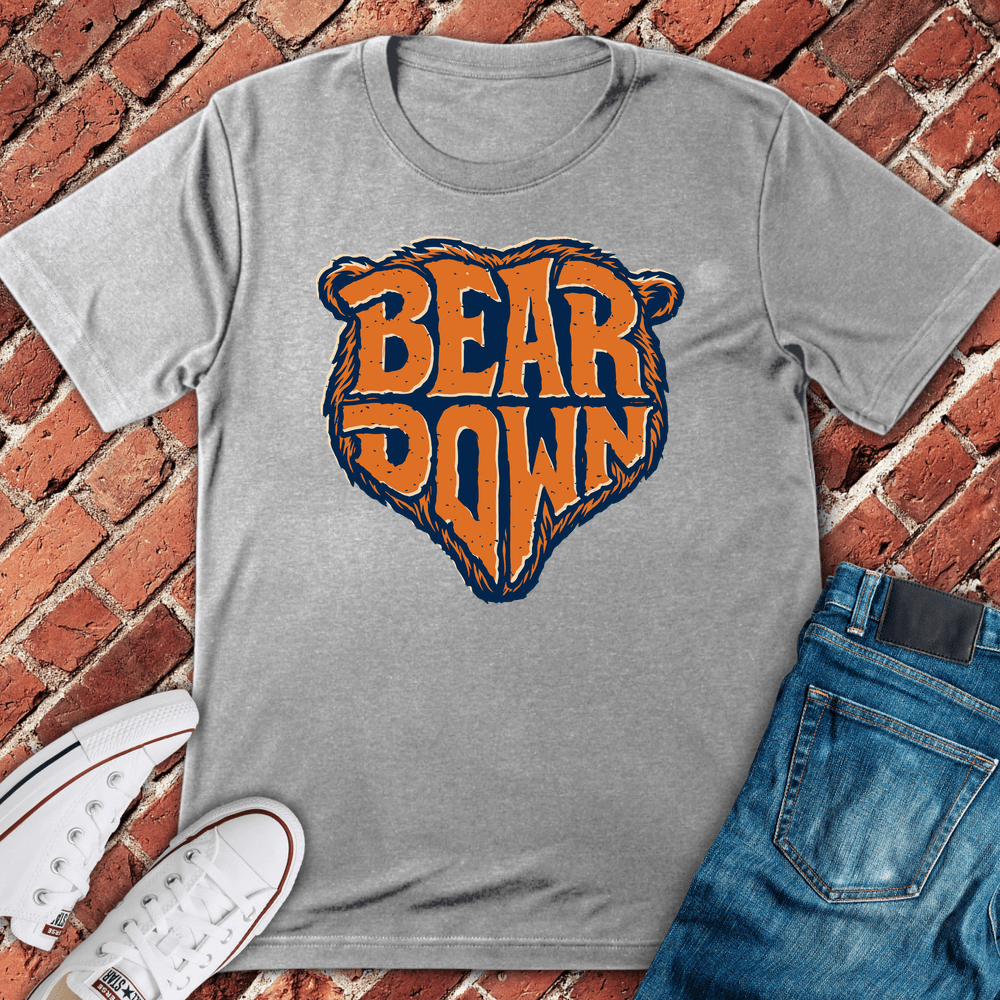 Bear Down Spirit T-Shirt - Sport Grey