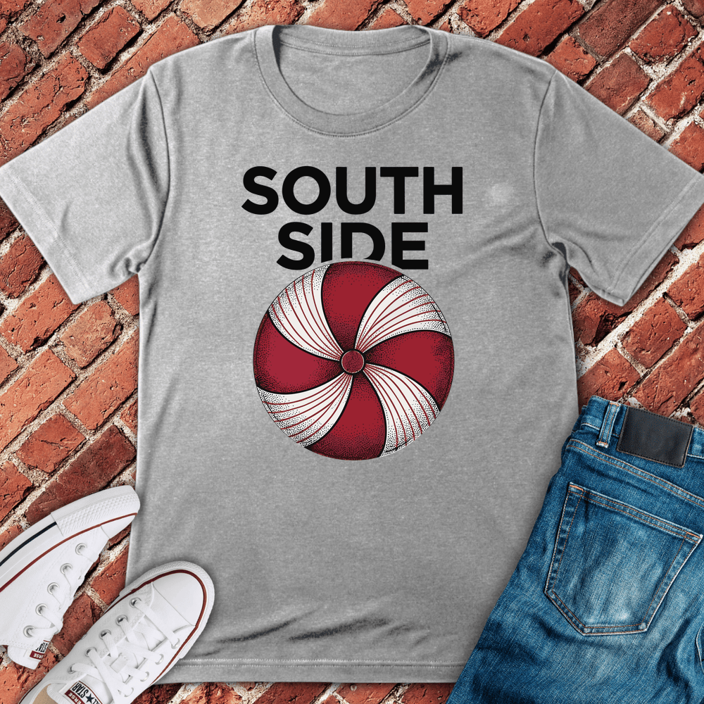 South Side Swirl T-Shirt - Sport Grey