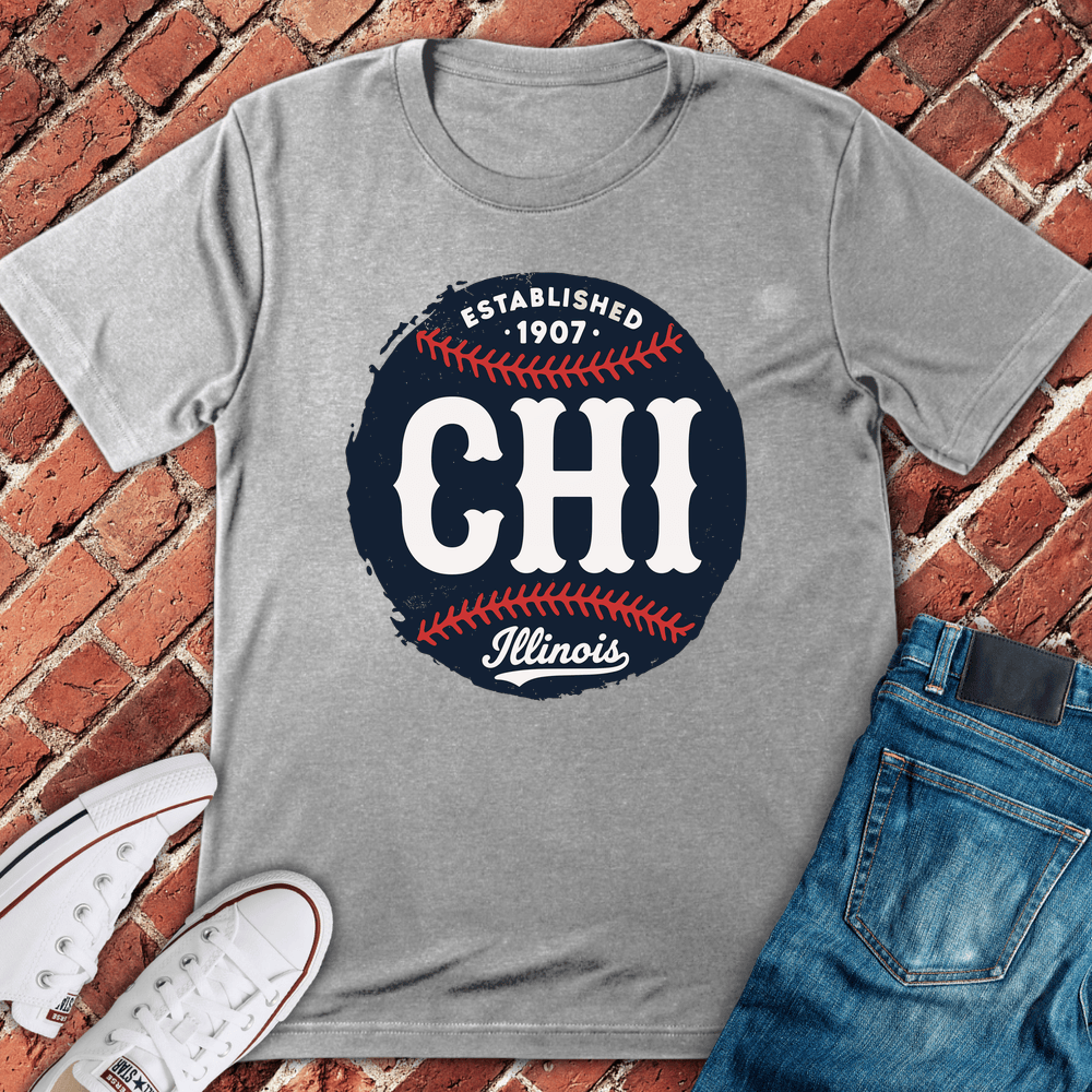 Chicago Established 1907 T-Shirt - Sport Grey