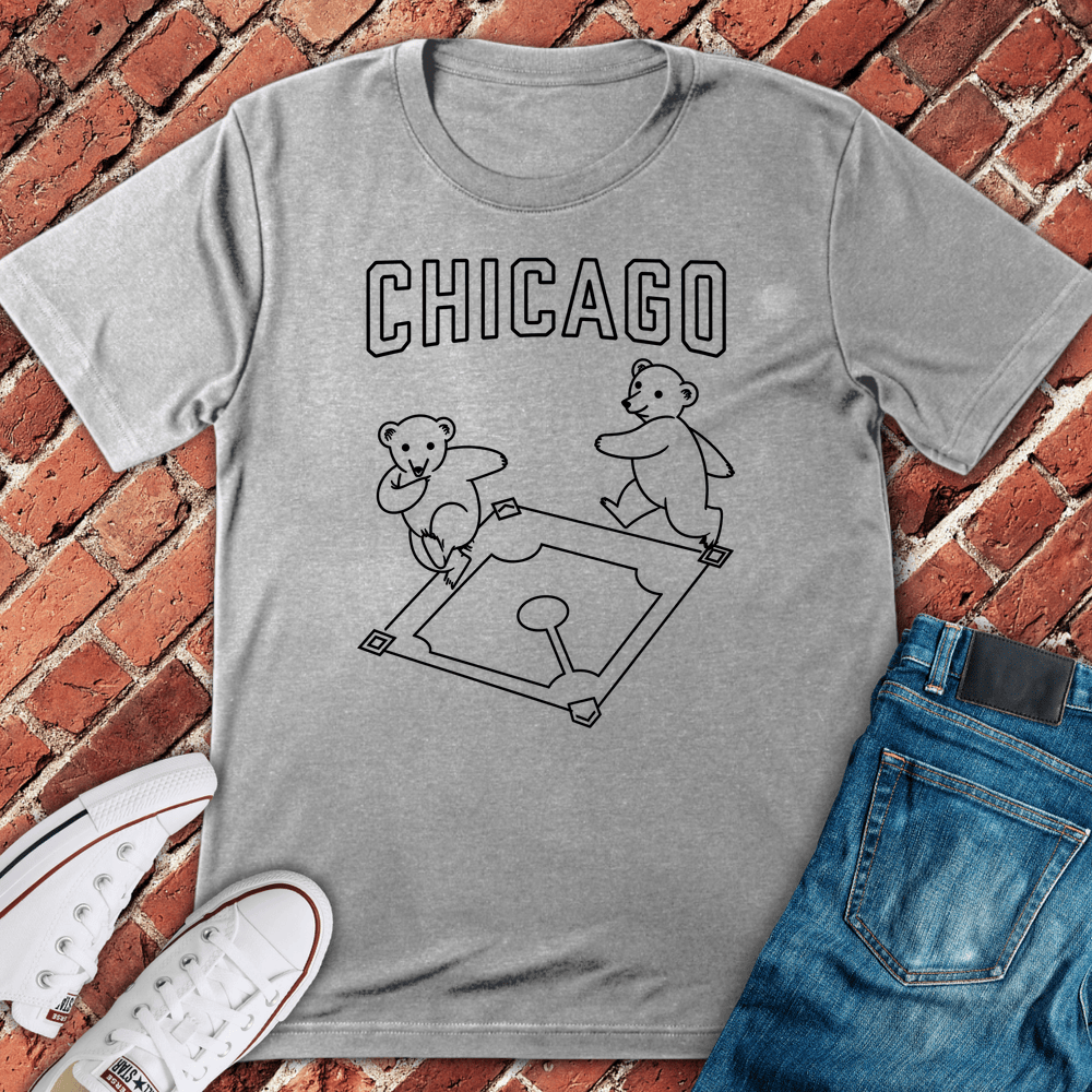 Chicago Bear Jig T-Shirt - Sport Grey