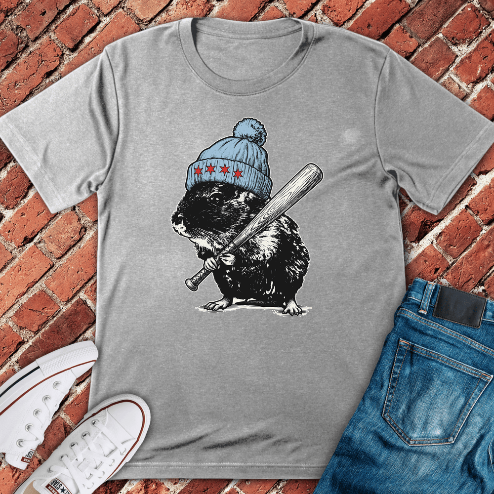 Chi Hog Slugger T-Shirt - Sport Grey