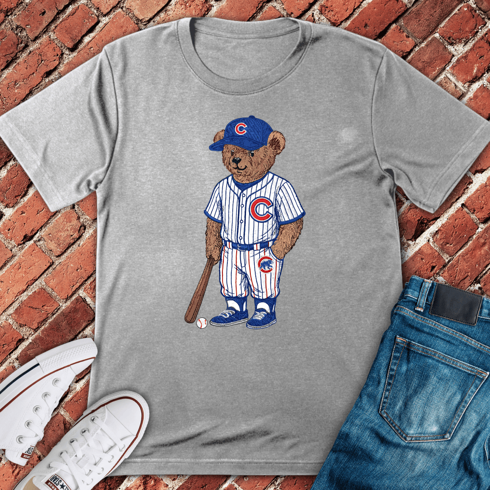 Cubbie Bear T-Shirt - Sport Grey