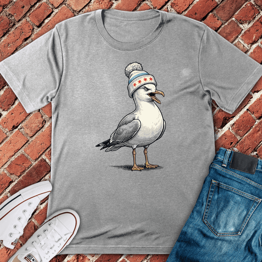 Chicago Gull Patrol T-Shirt - Sport Grey