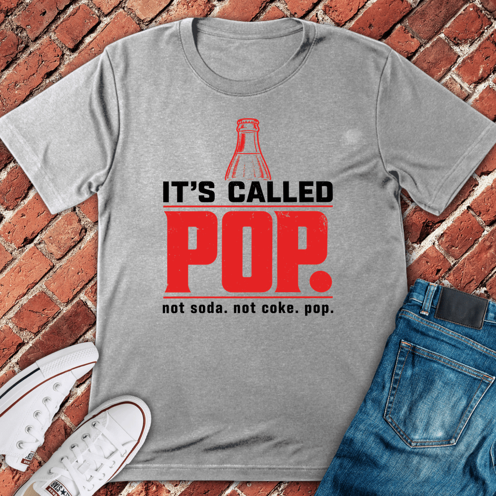 Called Pop T-Shirt - Sport Grey