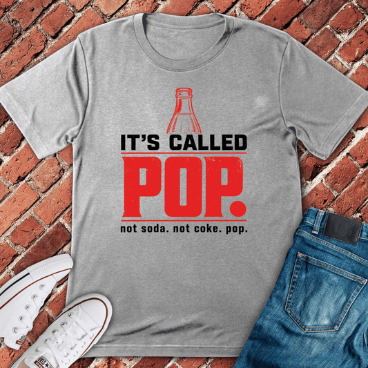Called Pop T-Shirt - Sport Grey