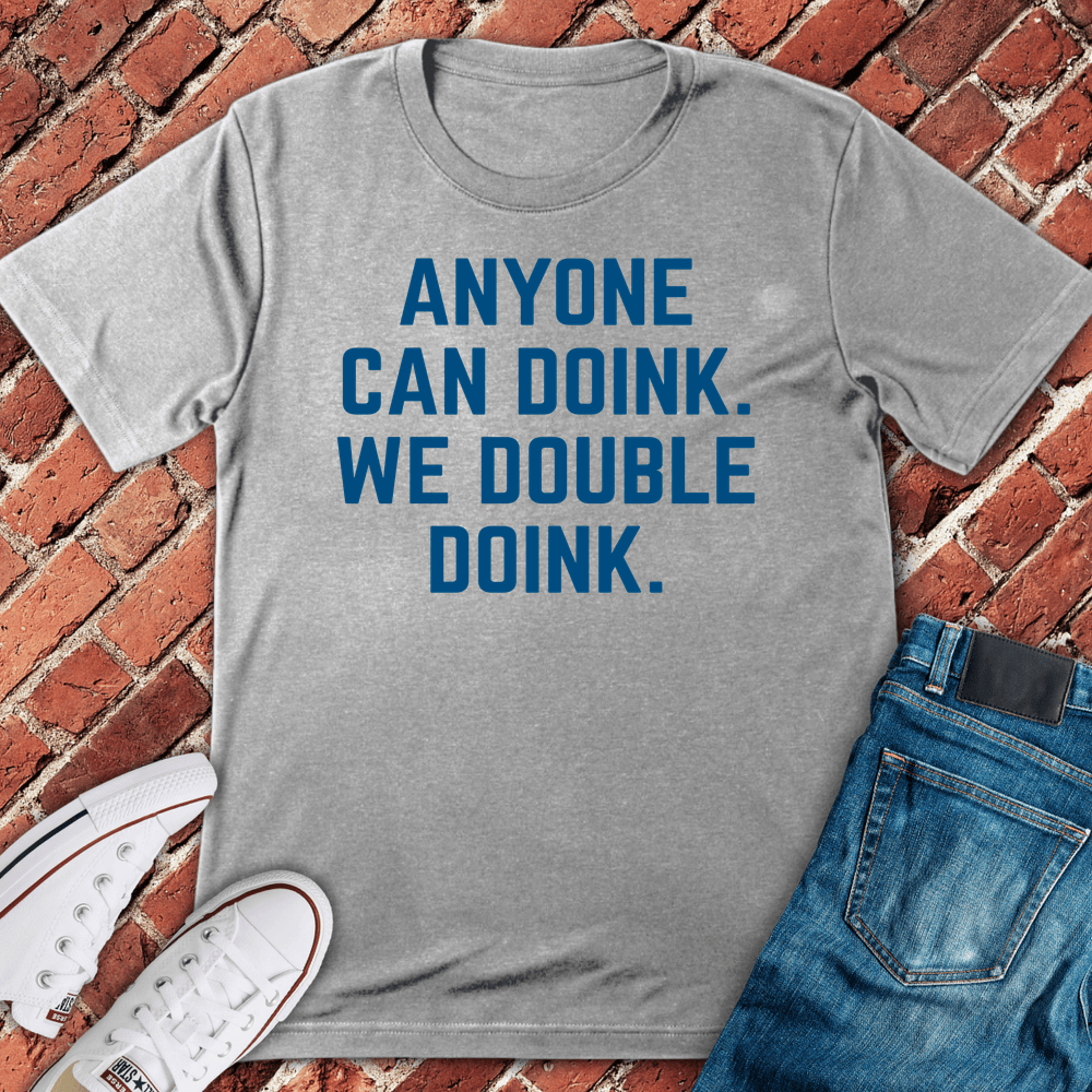 Double Doink T-Shirt - Sport Grey