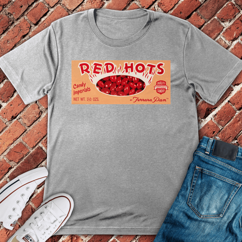 Red Hots T-Shirt - Sport Grey