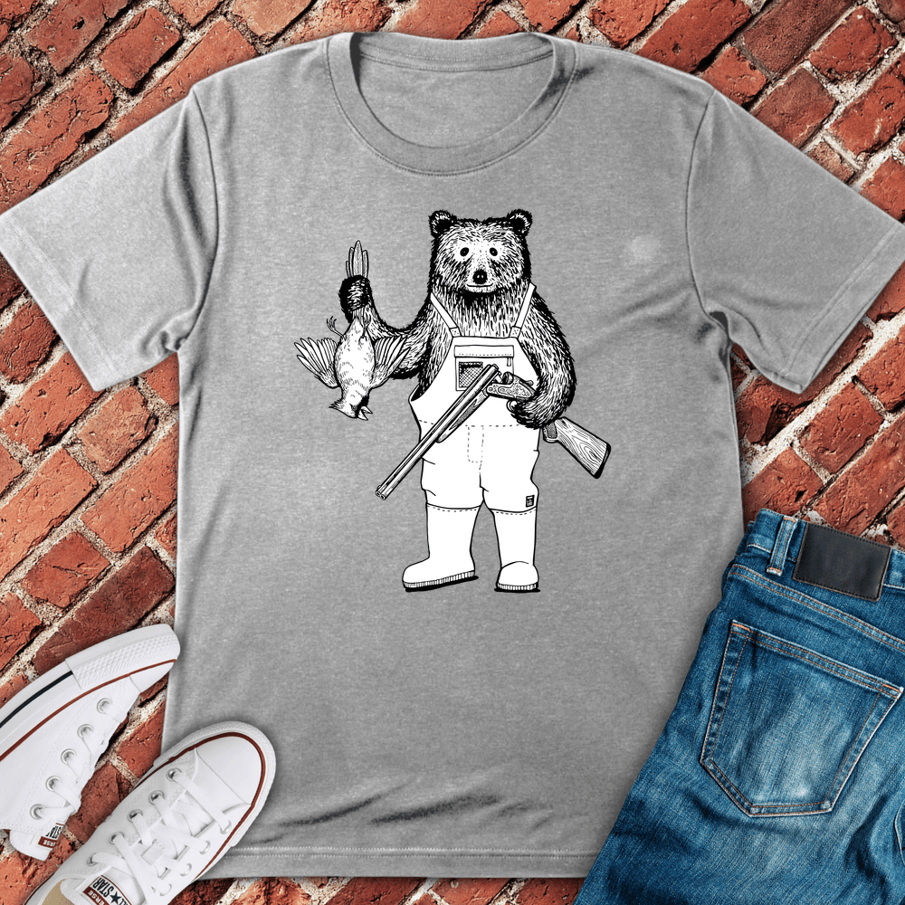 Camp Bear T-Shirt - Sport Grey
